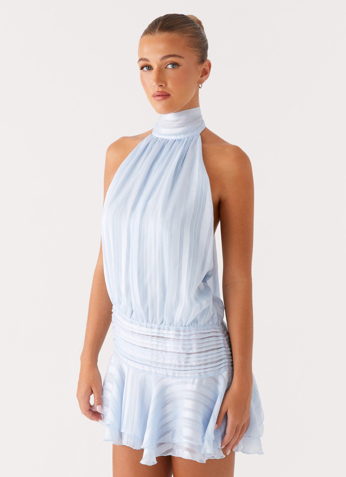 Salice | Chiffon Mini Dress