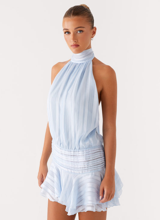 Salice | Chiffon Mini Dress