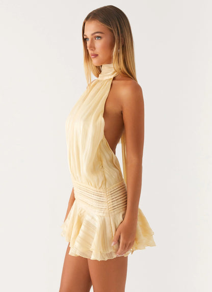Salice | Chiffon Mini Dress