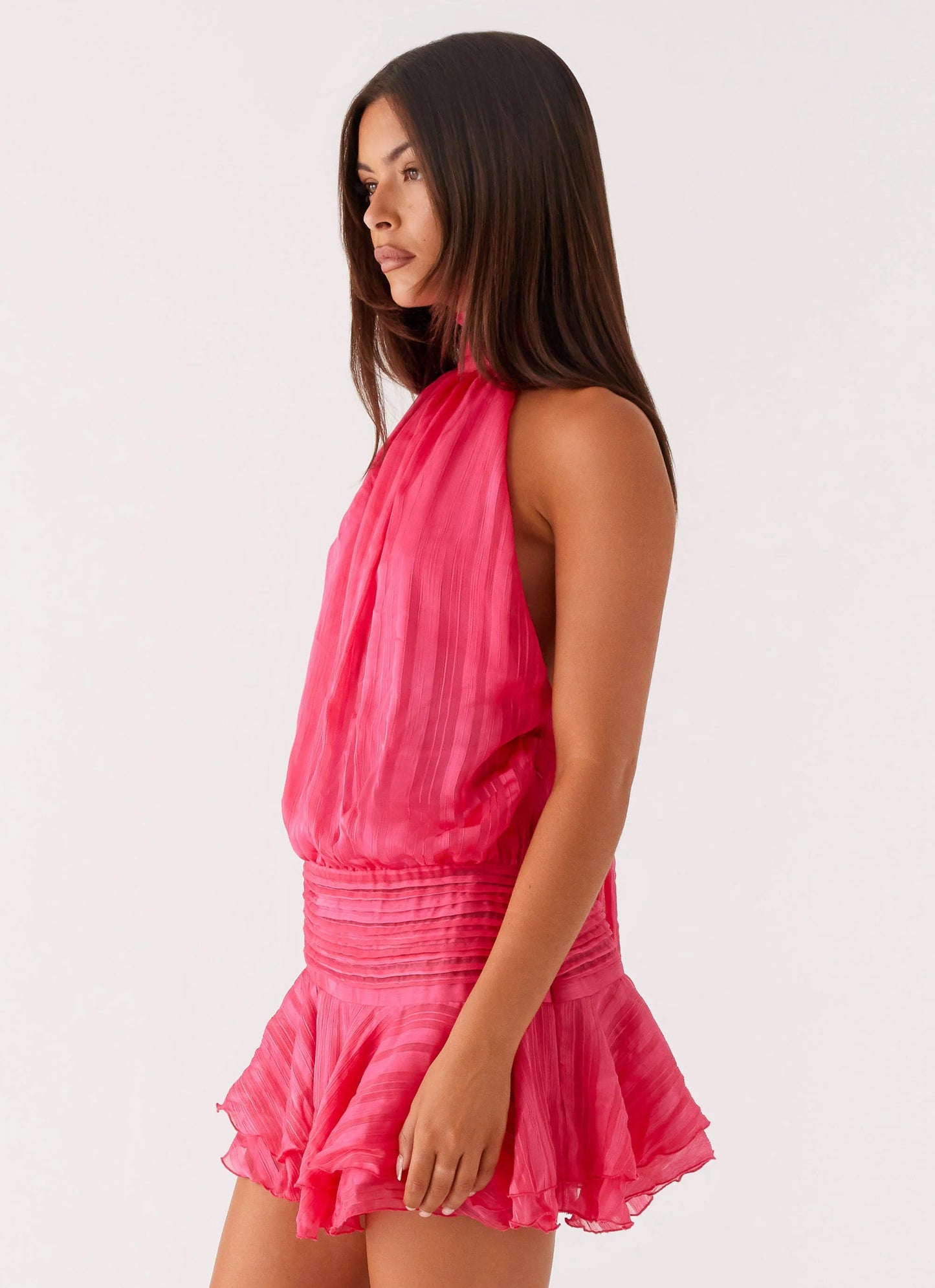 Salice | Chiffon Mini Dress