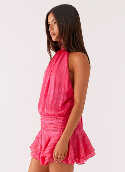 Salice | Chiffon Mini Dress
