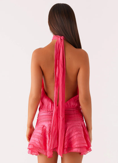 Salice | Chiffon Mini Dress
