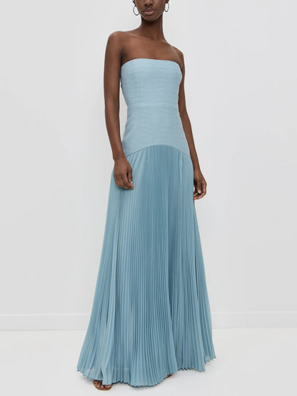 Isola – Strapless Maxi Dress