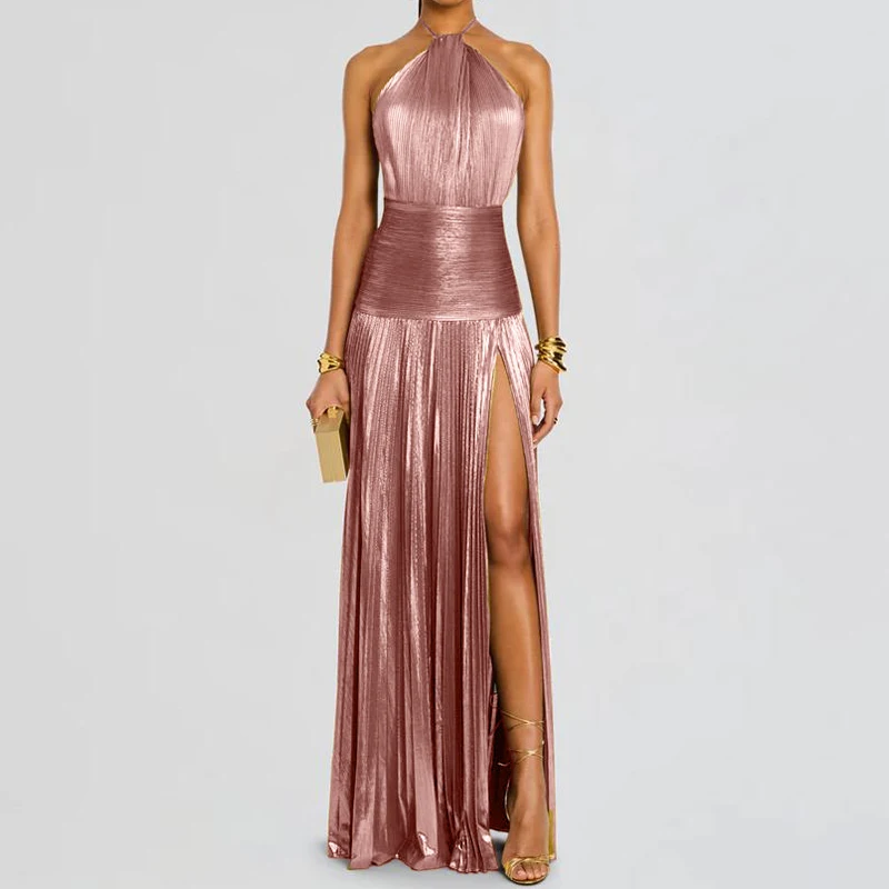 Splendore | Halter Maxi Dress