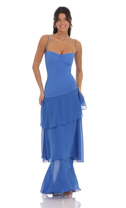 Mireya | Ruffle Maxi Dress