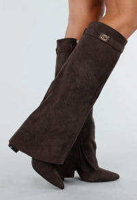 Brown Suede