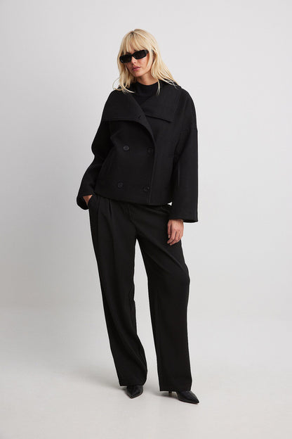 Oro | Wool Coat Black