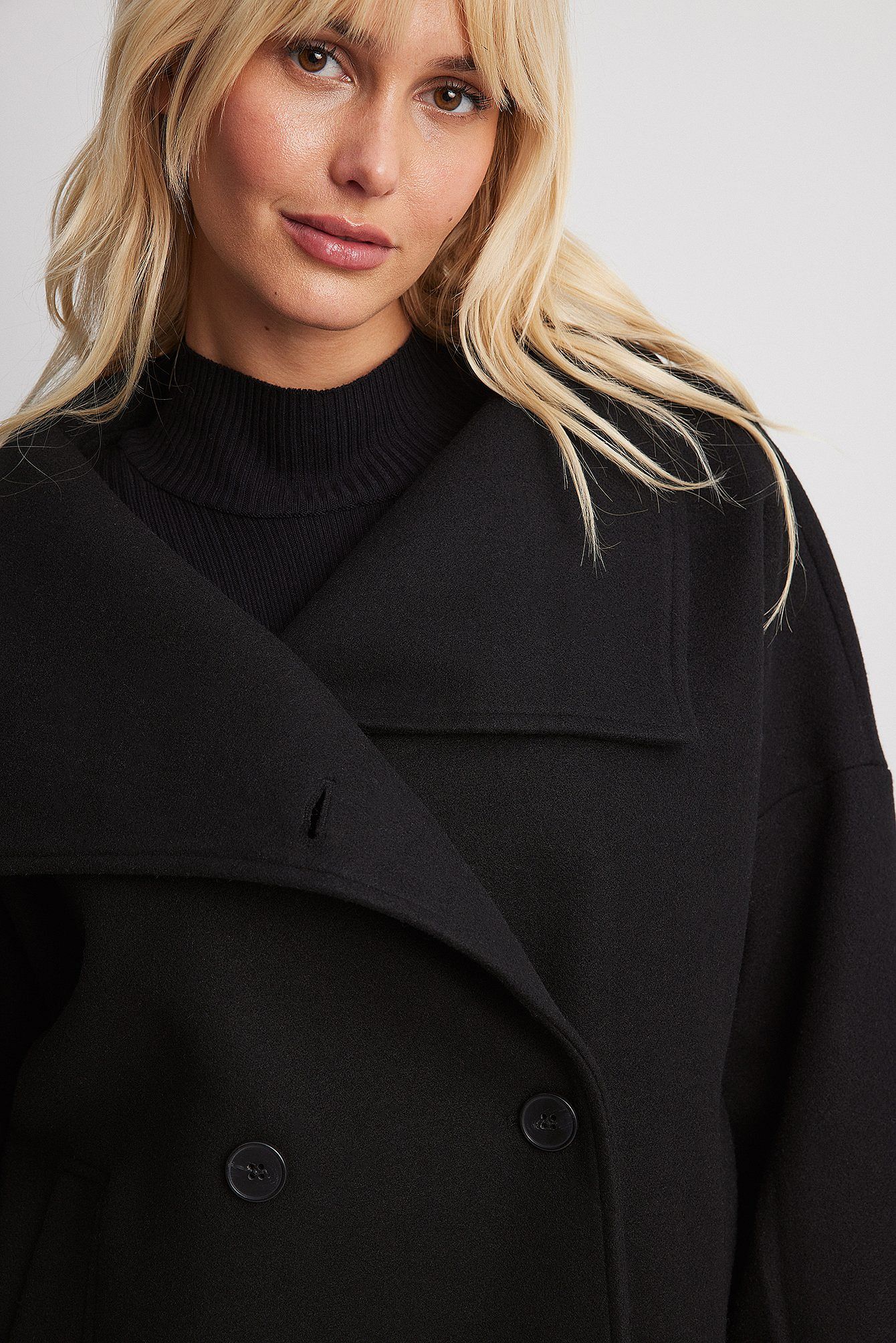 Oro | Wool Coat Black