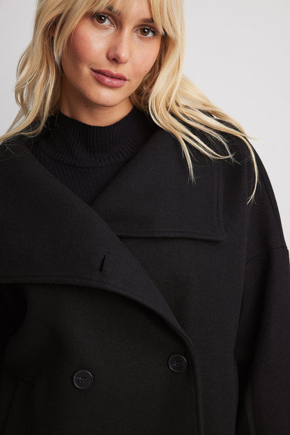 Oro | Wool Coat Black