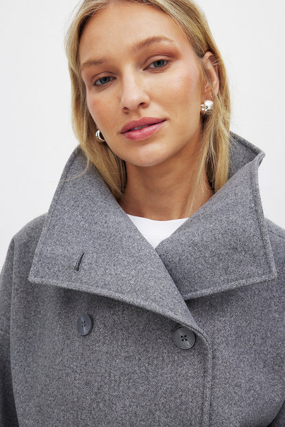 Oro | Wool Coat Grey