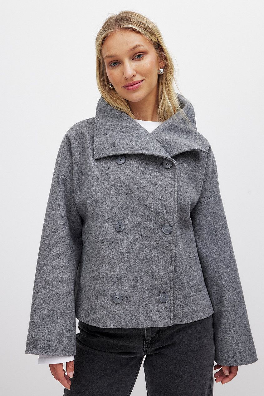 Oro | Wool Coat Grey