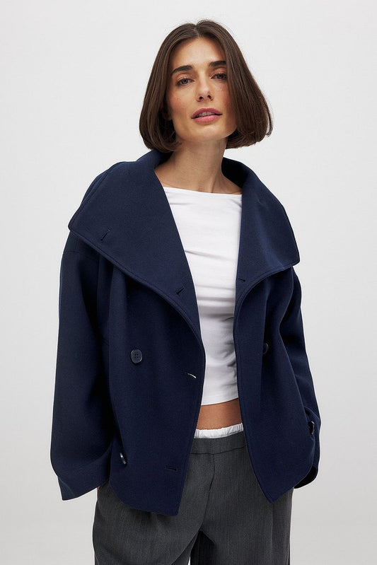 Oro | Wool Coat Blue