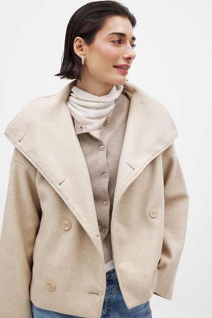 Oro | Wool Coat Beige
