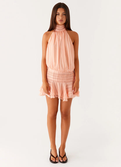 Salice | Chiffon Mini Dress