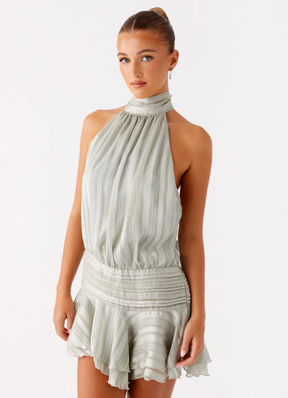 Salice | Chiffon Mini Dress
