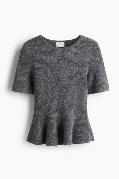 Volta | Peplum Top
