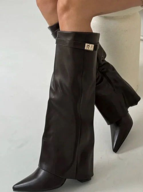 Squalo | Prestige Boots Brown Leather