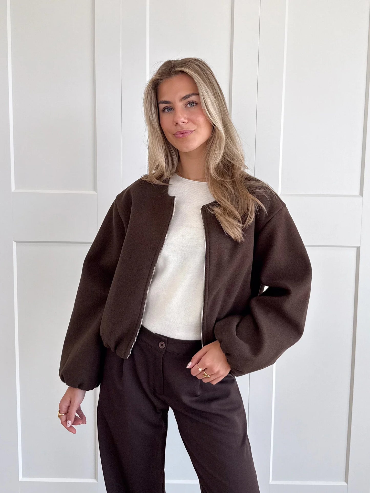 Lana | Wool Bomber Jacket