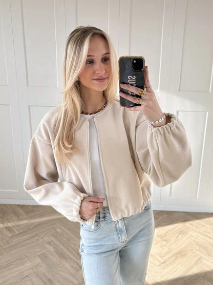 Lana | Wool Bomber Jacket