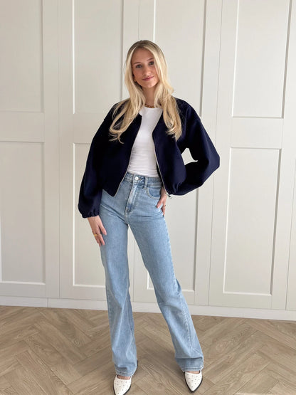 Lana | Wool Bomber Jacket