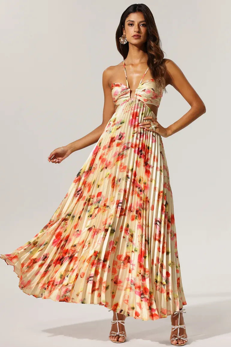 Tarassa | Halter Maxi Dress
