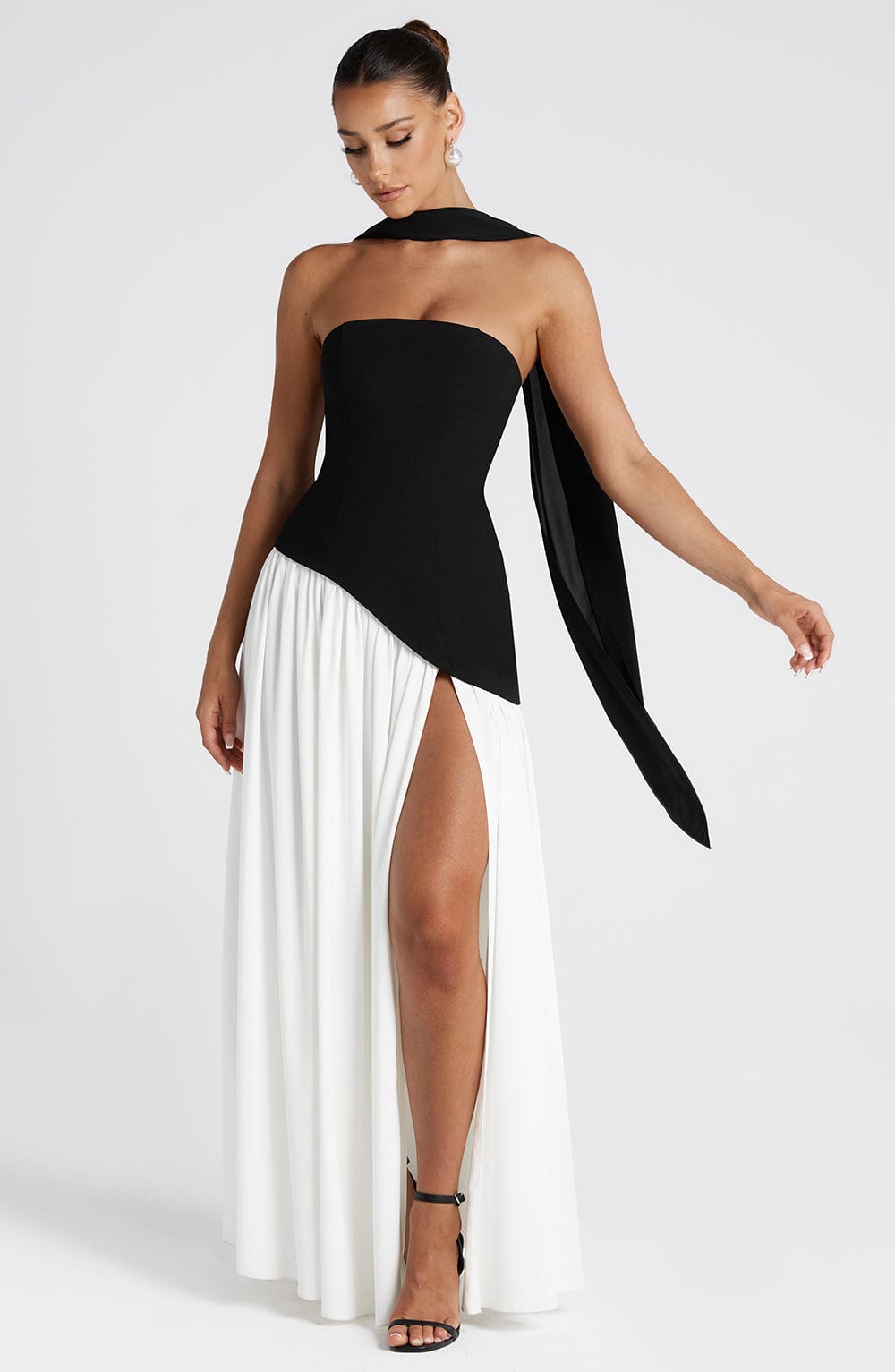Sciarpa | Strapless Maxi Dress