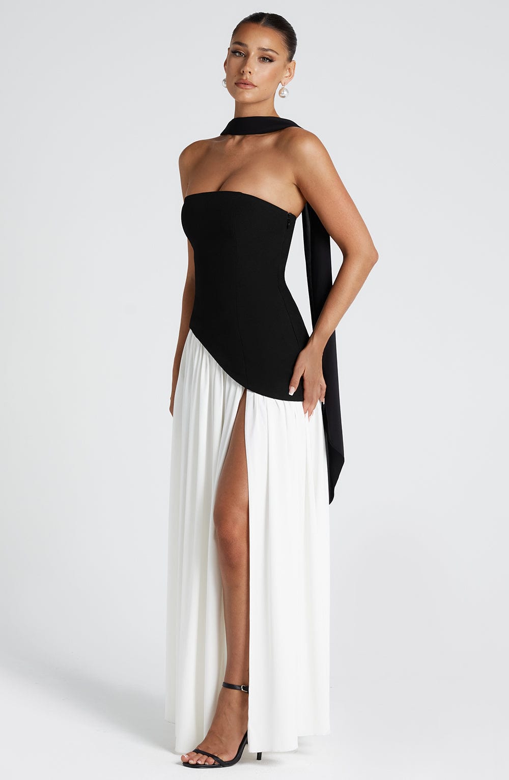 Sciarpa | Strapless Maxi Dress