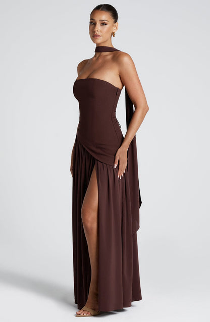 Sciarpa | Strapless Maxi Dress