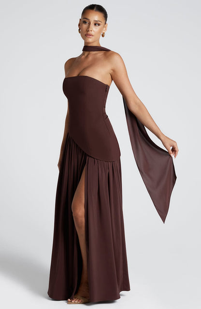 Sciarpa | Strapless Maxi Dress