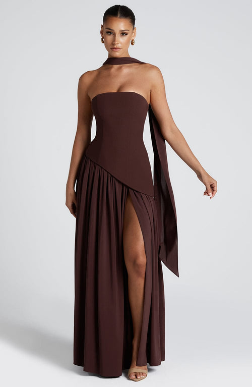 Sciarpa | Strapless Maxi Dress