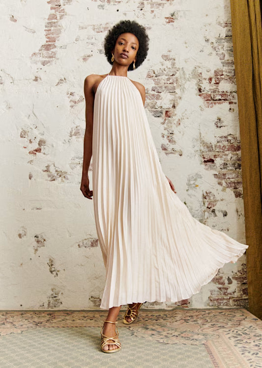 Plissé | Halterneck Dress