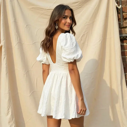 Fiore Bianco | Midi Dress