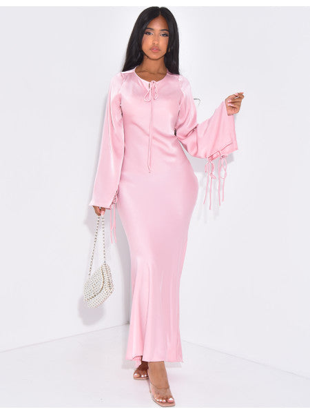 Raso | Satin Maxi Dress