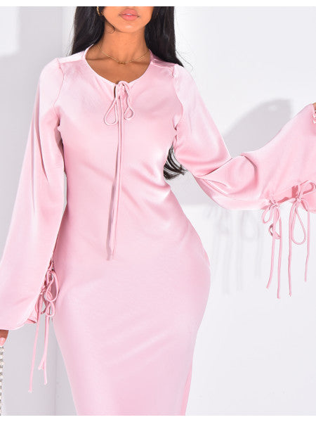 Raso | Satin Maxi Dress