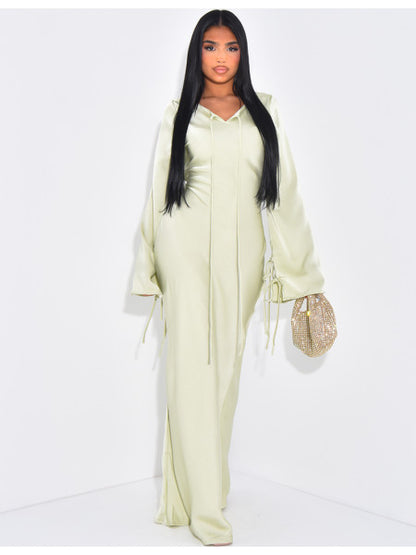 Raso | Satin Maxi Dress