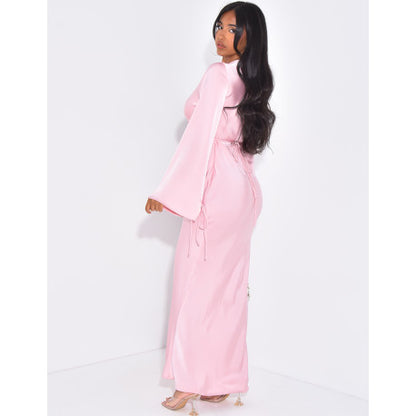 Raso | Satin Maxi Dress