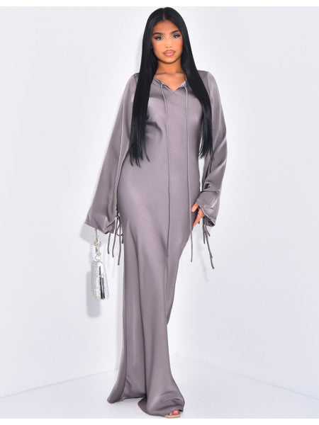 Raso | Satin Maxi Dress