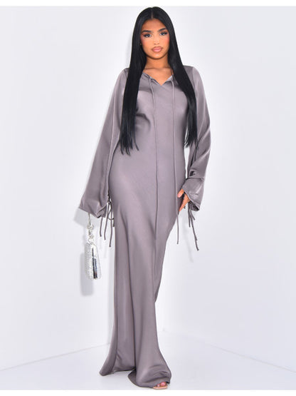 Raso | Satin Maxi Dress