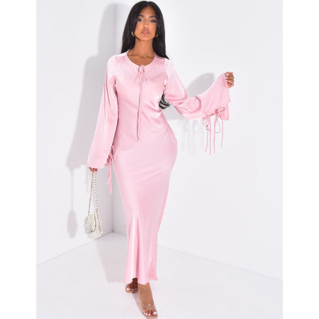Raso | Satin Maxi Dress