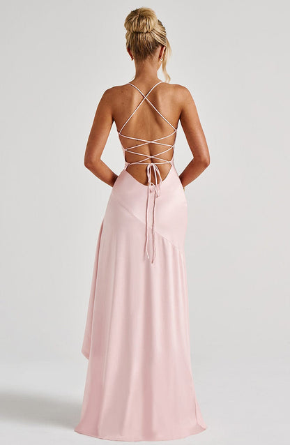 Zieta | Satin Maxi Dress