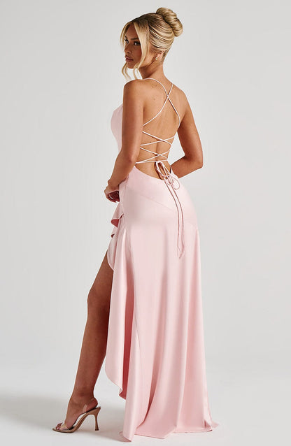 Zieta | Satin Maxi Dress