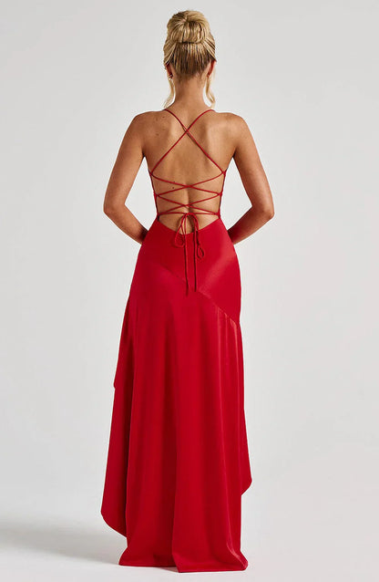 Zieta | Satin Maxi Dress