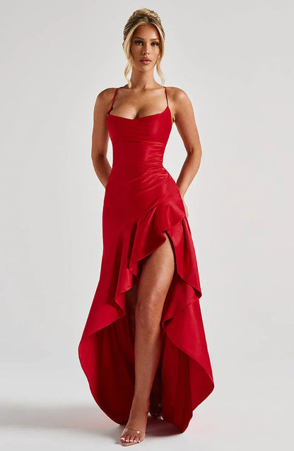 Zieta | Satin Maxi Dress