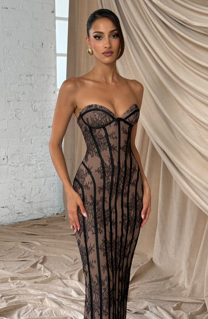 Serata | Lace Maxi Dress