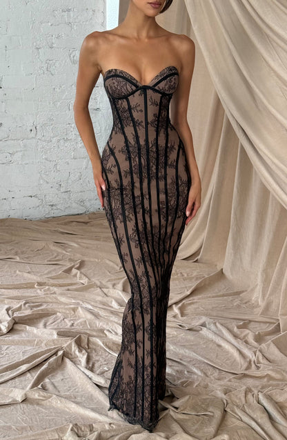 Serata | Lace Maxi Dress