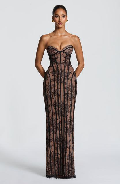 Serata | Lace Maxi Dress