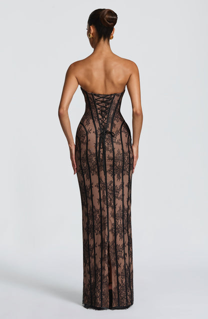 Serata | Lace Maxi Dress