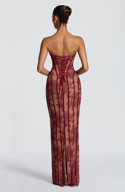 Serata | Lace Maxi Dress