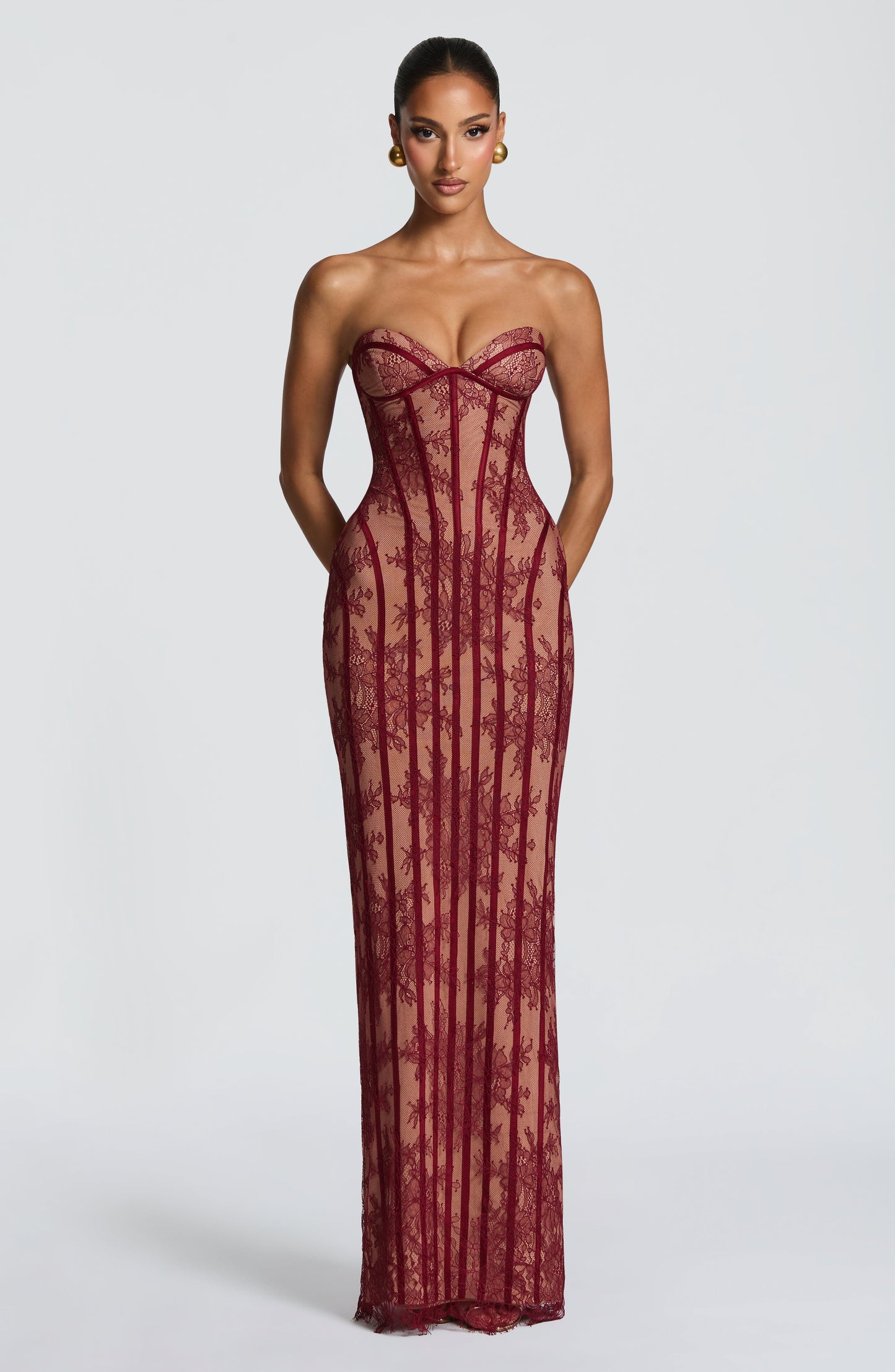 Serata | Lace Maxi Dress