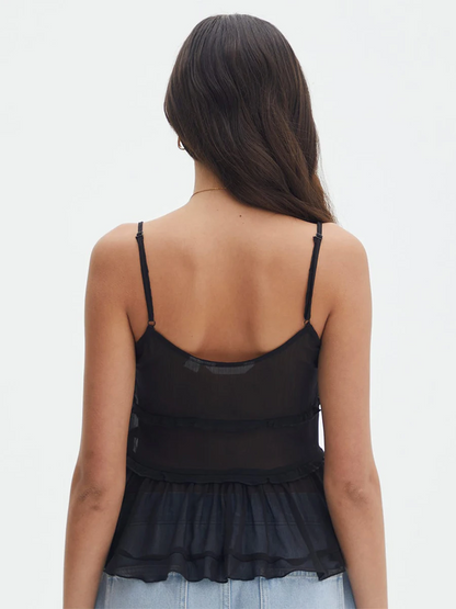 Top Fatato | Chiffon Blouse